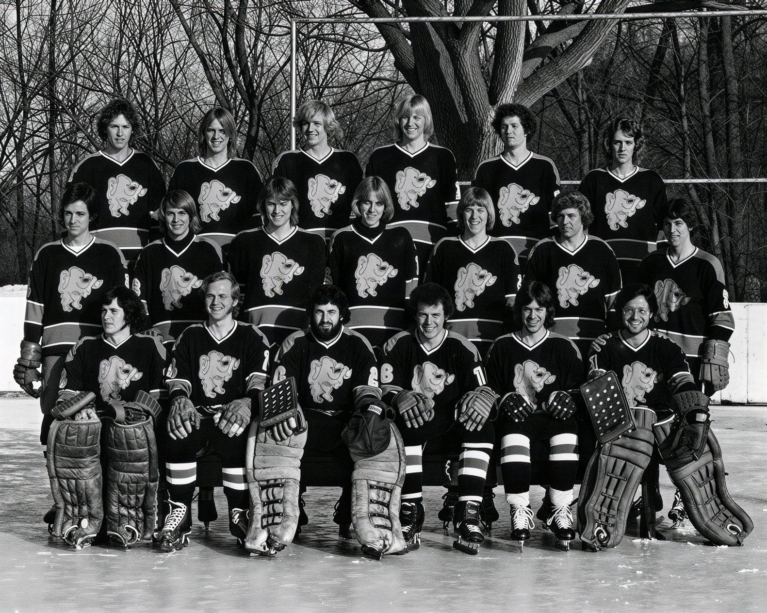 Saint Olaf College Hockey Team - 1971-1975 photo