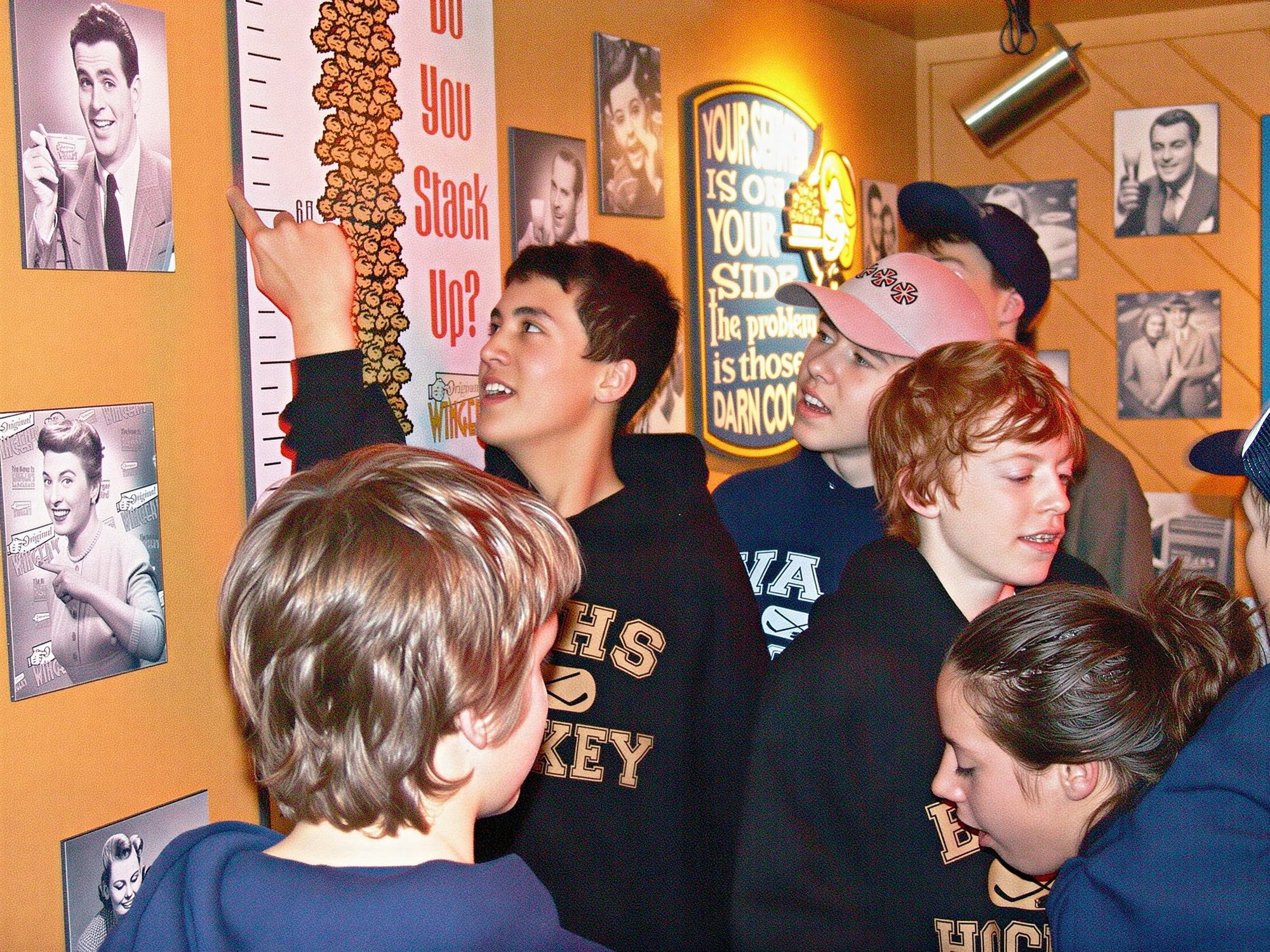 Barrett Chow is wondering who is the guy with the coffee cup in the picture?
Kody Wyatt "yah, who is that".   Casey Kleisenger could care less.