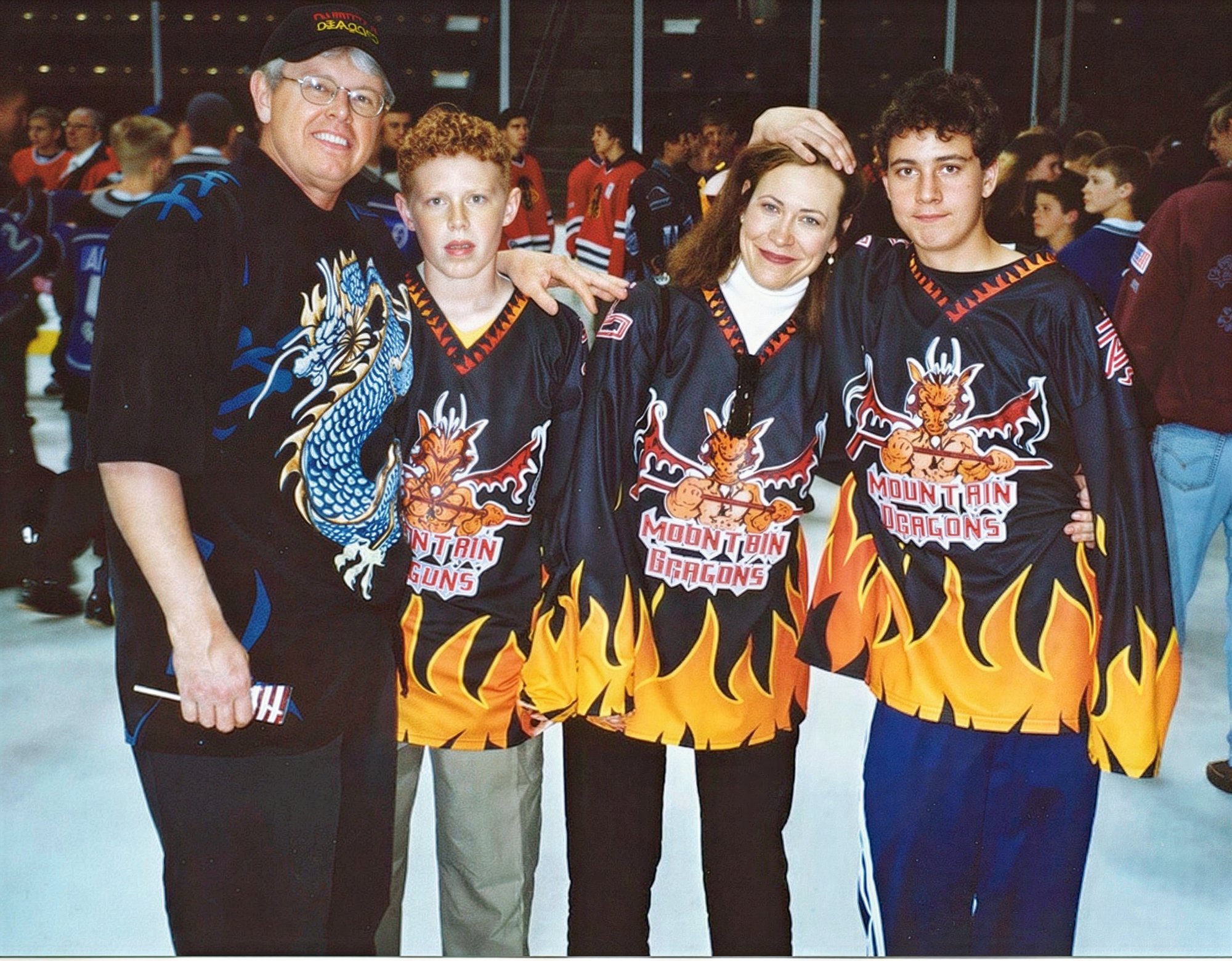 Brian and Kenny Greer, Cindy, & Alex Spray