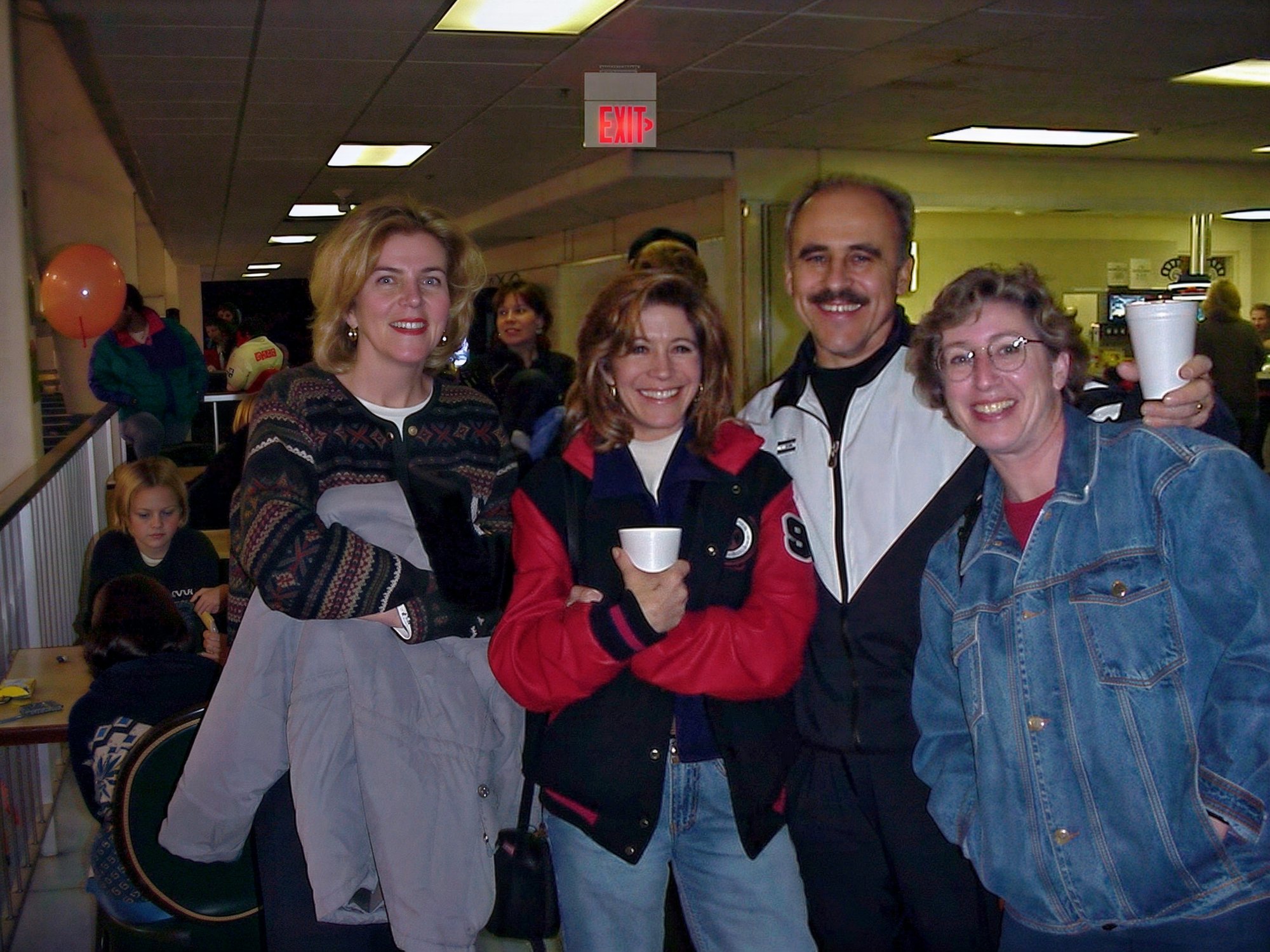 Mark and Annah Scully, Scott and Kristi Somes, Mike Henthorne