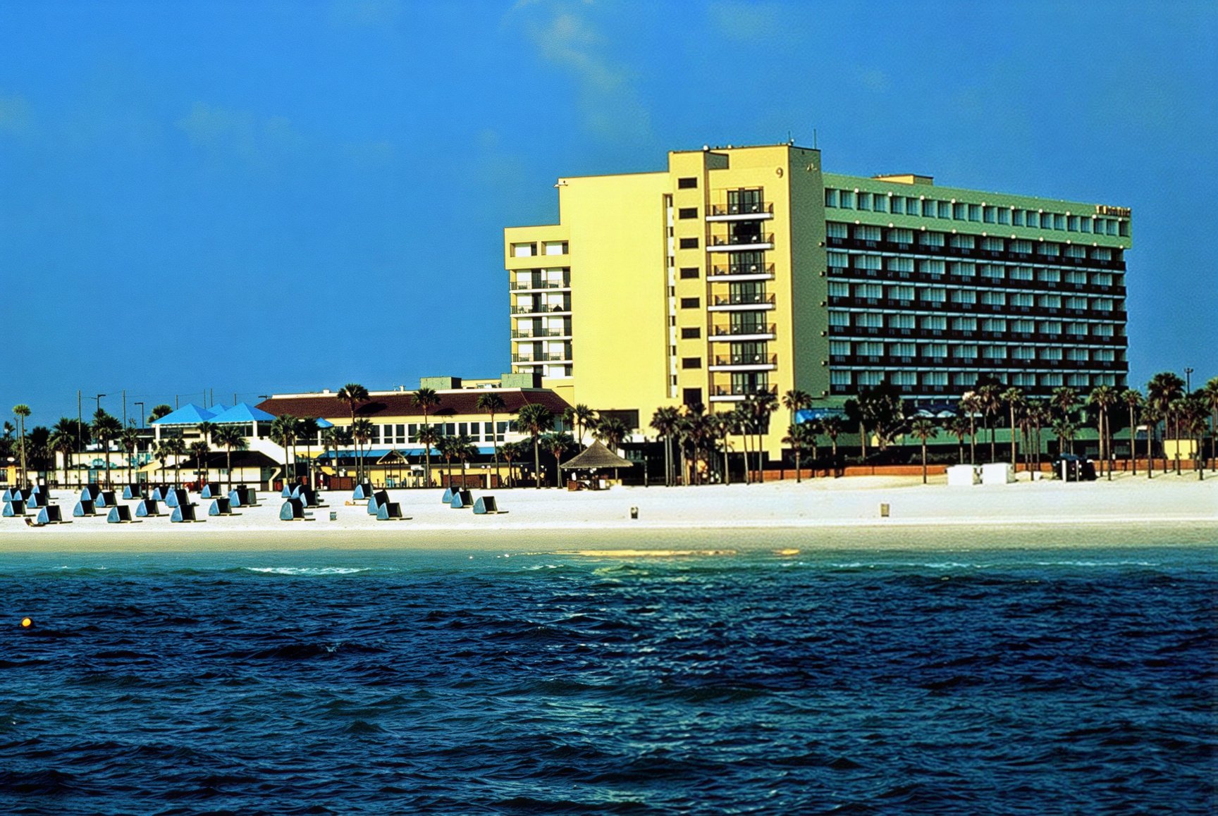 Our Hotel In Clearwater Beach.  Right on the Ocean with a great pool.  When not playing hockey the kids were sunning and swimming.